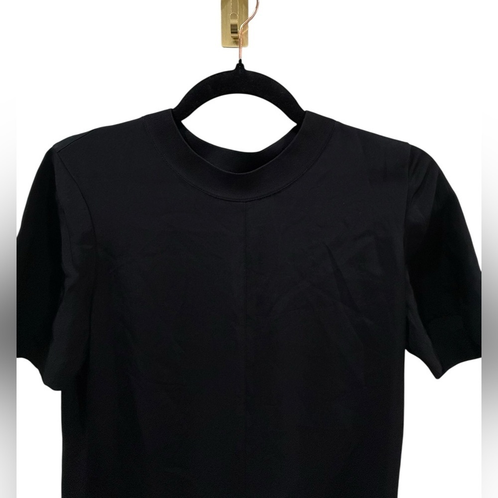 Rag & Bone Aiden T-Shirt Dress Black Short Sleeve Mini Size Small - Picture 8 of 8